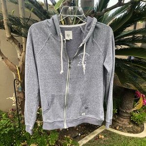 Billabong Kids/girls zip up grey hoodie💛